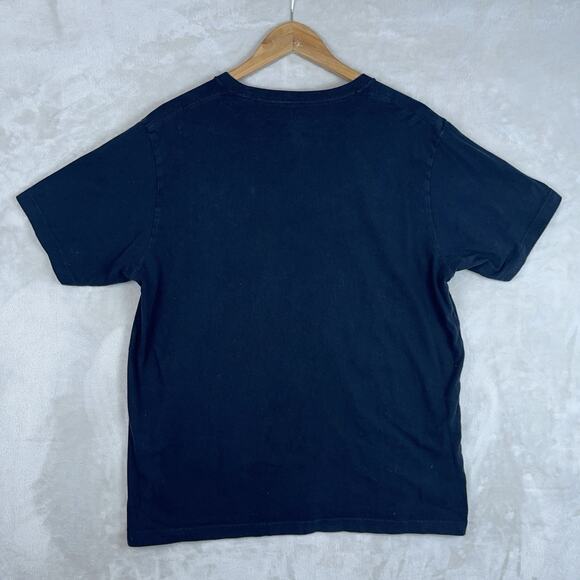 Uniqlo x Pixar Toy Story T- Shirt Men's L Black Disney Woody Graphic Paint Splat - Picture 8 of 9